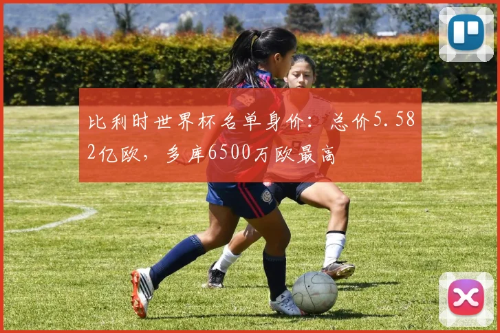 比利时世界杯名单身价：总价5.582亿欧，多库6500万欧最高